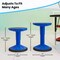 Emma and Oliver Saylor Height Adjustable Active Motion Stool for Kids with Weighted Rubber Non-Slip Bottom